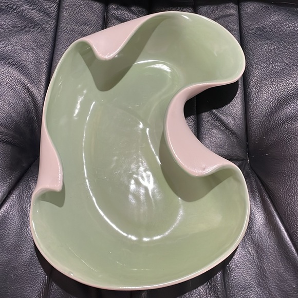 Red Wing Art Pottery MCM Console Bowl #1304 - Picture 2 of 10